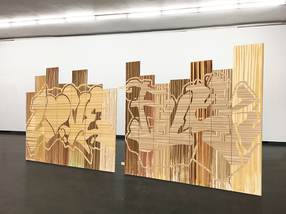 Abbildung 4 - Manuela Fersen | YOU TO, 2019 | Acryl auf Leinwand Abbildung 4 - Manuela Fersen